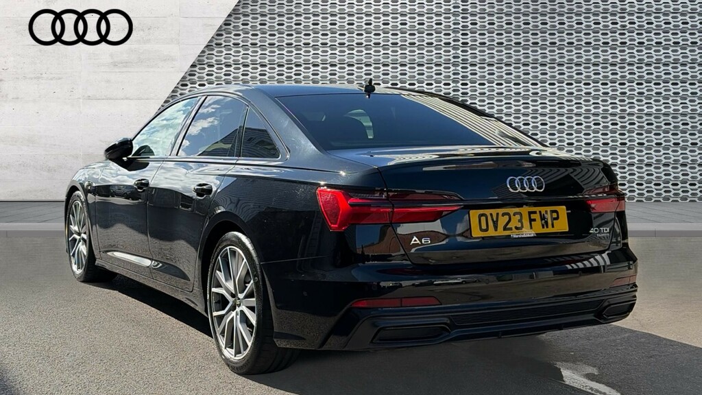 Audi A6 Saloon A6 40 Tdi Quattro Black Edition S Tronic Tech Black #3