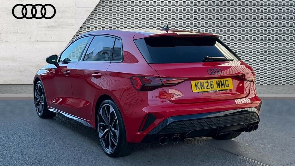 Audi A3 A3 S3 Tfsi Quattro 333 Black Edition S Tronic Red #3
