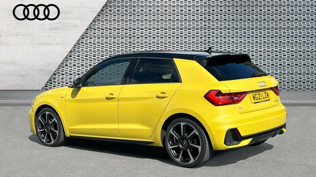 Audi A1 A1 30 Tfsi 110 Black Edition Yellow #3