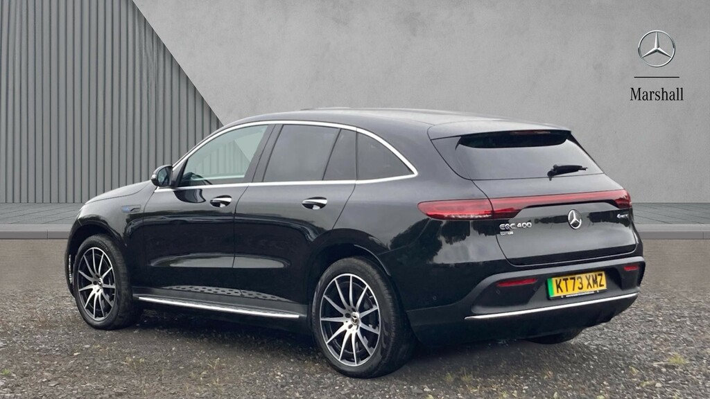 Mercedes-Benz EQC Eqc 400 300Kw Amg Line Edition 80Kwh Black #2