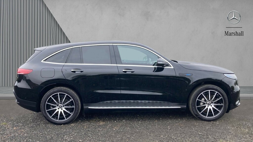 Mercedes-Benz EQC Eqc 400 300Kw Amg Line Edition 80Kwh Black #4