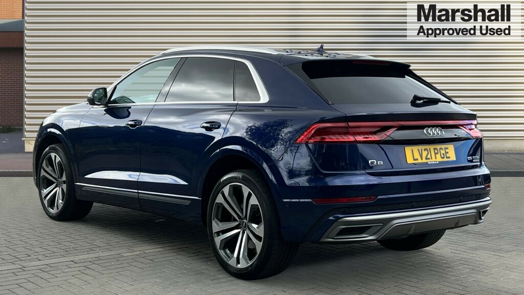 Audi Q8 Q8 55 Tfsi Quattro S Line Tiptronic Leather Blue #5