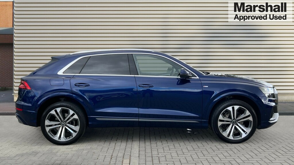 Audi Q8 Q8 55 Tfsi Quattro S Line Tiptronic Leather Blue #2
