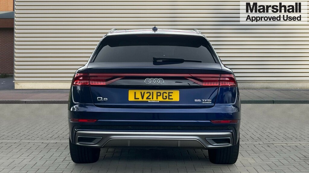 Audi Q8 Q8 55 Tfsi Quattro S Line Tiptronic Leather Blue #4