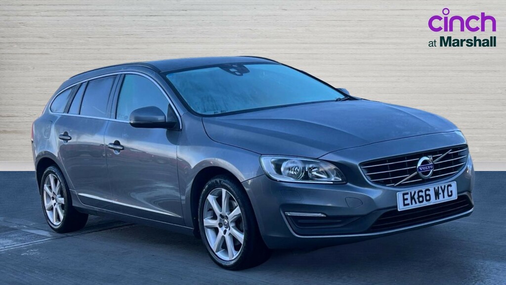 Volvo V60 V60 D2 120 Se Nav Geartronic Leather Grey