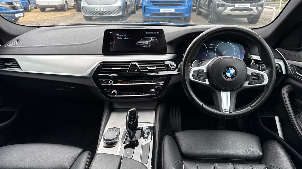 BMW 5 Series 520D M Sport Blue #11