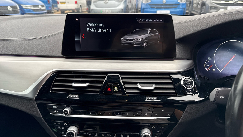 BMW 5 Series 520D M Sport Blue #12