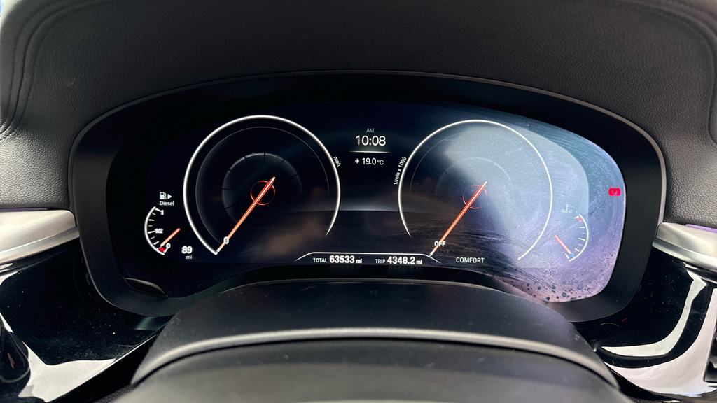 BMW 5 Series 520D M Sport Blue #13