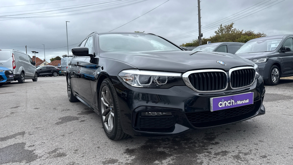 BMW 5 Series 520D M Sport Blue #33