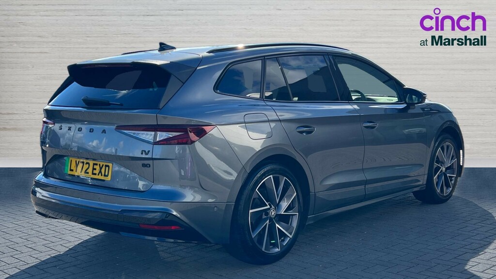 Skoda ENYAQ Enyaq 150Kw 80 Sportline 82Kwh 125Kw Grey #3