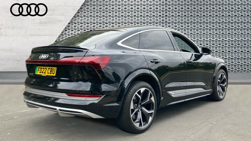 Audi E-tron Sportback Black Edition 55 95Kwh Quattro 300K Silver #8