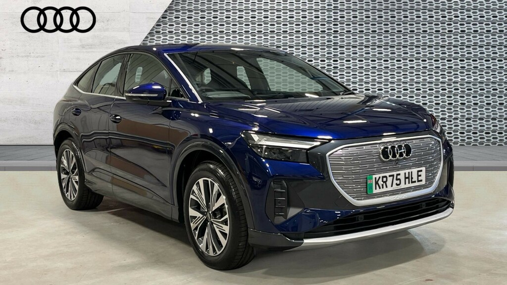 Audi Q4 E Tron Q4 150Kw 40 63Kwh Sport Leather Blue