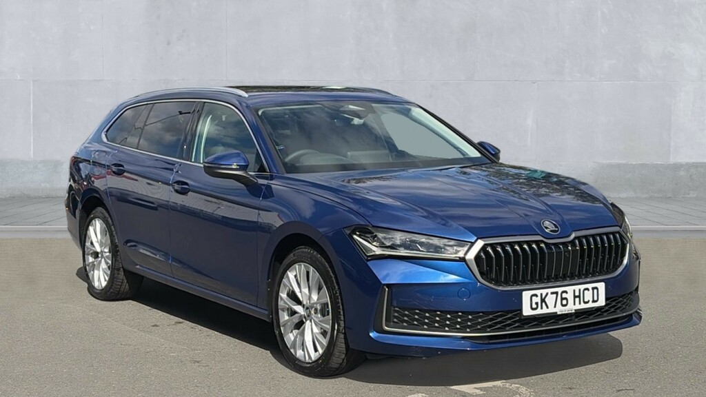 Skoda Superb Superb Estate Se L 1.5 Tsi Iv 204 Ps Dsg Blue