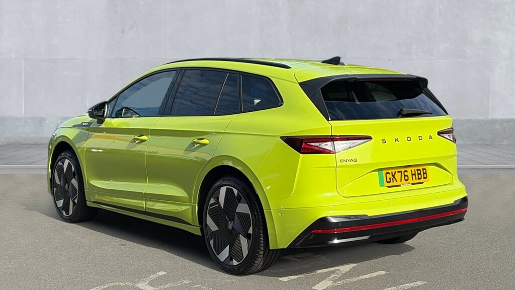 Skoda ENYAQ Enyaq Vrs 82 Kwh 340 Ps Single Speed 4X4 Green #3