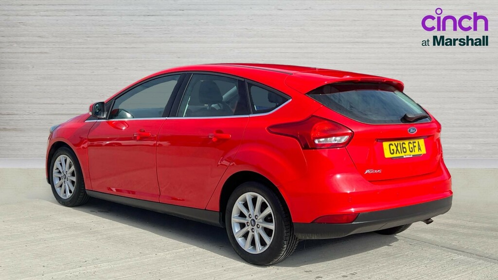 Ford Focus Focus 1.6 125 Titanium Navigation Powershift Red #5