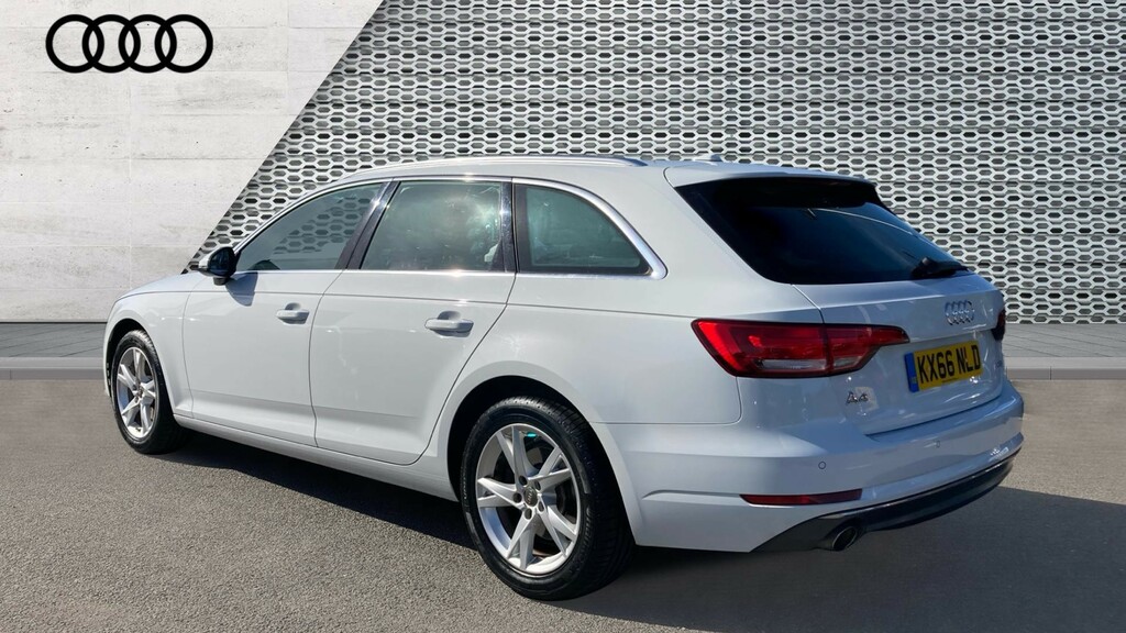 Audi A4 Avant A4 1.4T Fsi Sport White #3