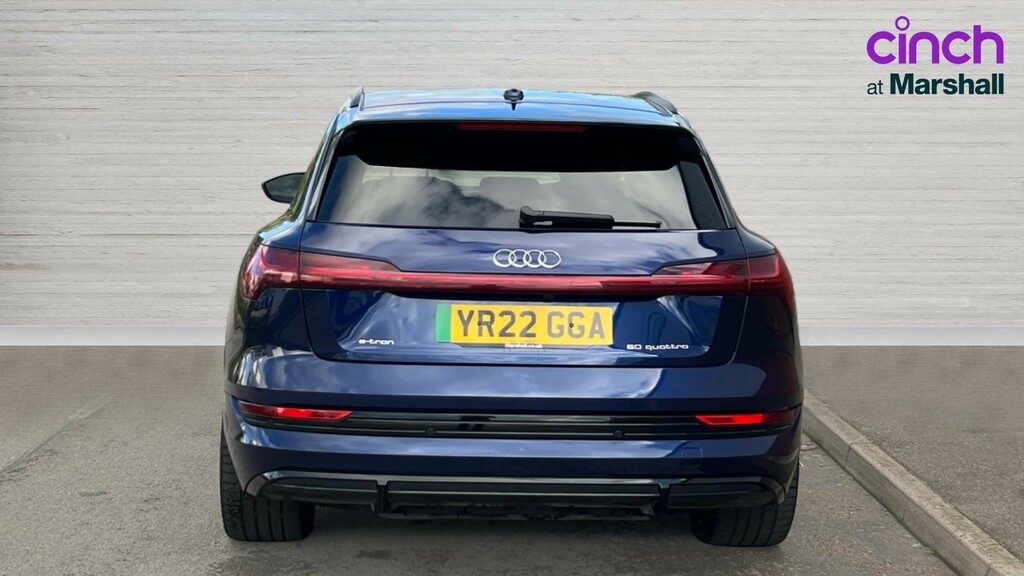 Audi E-tron E-tron 230Kw 50 Quattro 71Kwh Black Edition Au Blue #4