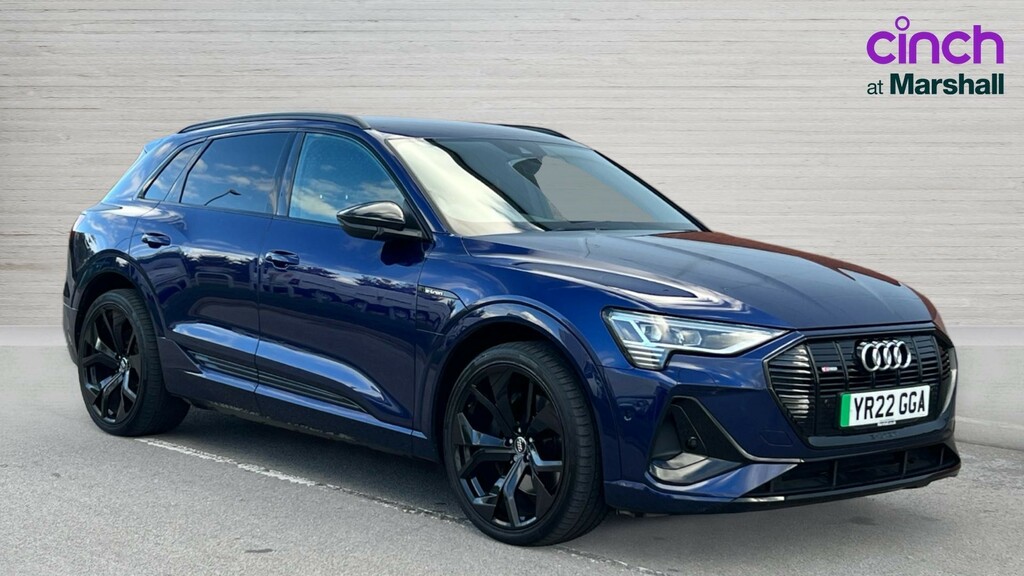 Audi E-tron E-tron 230Kw 50 Quattro 71Kwh Black Edition Au Blue