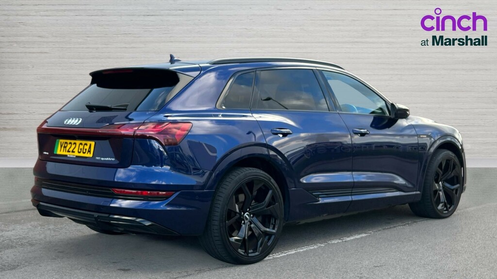 Audi E-tron E-tron 230Kw 50 Quattro 71Kwh Black Edition Au Blue #3