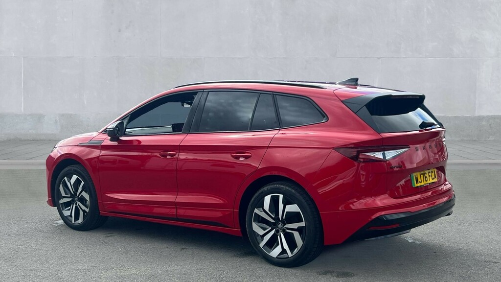 Skoda ENYAQ Skoda Enyaq Estate 220Kw 85X Sportline 82Kwh 4X4 5 Red #3