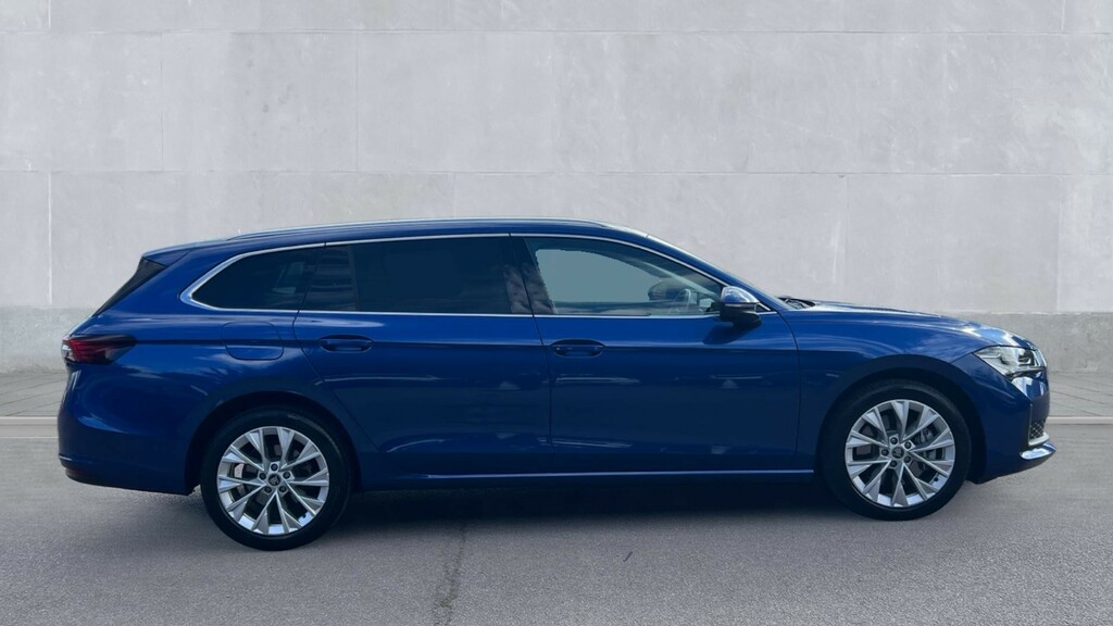 Skoda Superb Superb 2.0 Tdi 193 Se L 4X4 Dsg Blue #4