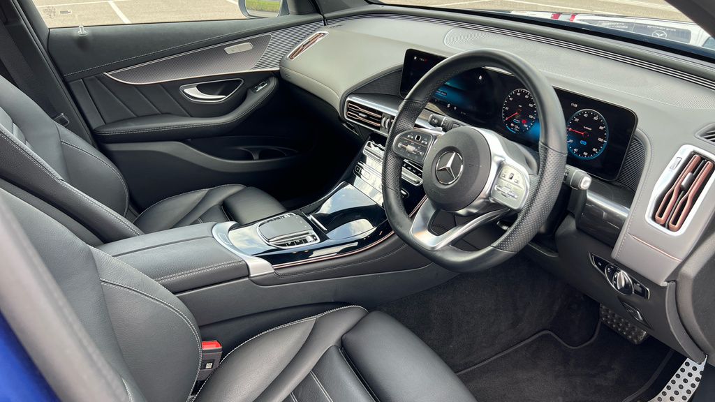 Mercedes-Benz EQC Eqc 400 300Kw Amg Line Edition 80Kwh Blue #2