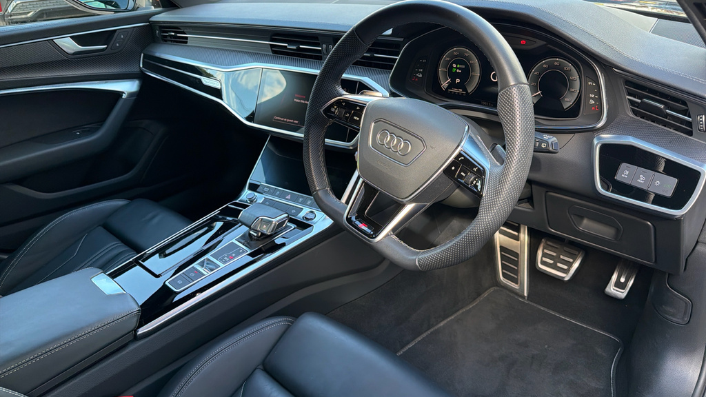 Audi A6 Saloon A6 50 Tfsi E Quattro Black Edition S Tronic Black #6