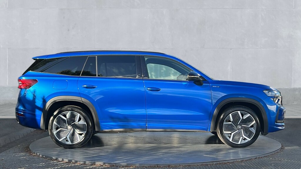 Skoda Kodiaq Kodiaq 2.0 Tdi 193 Sportline 4X4 Dsg 7 Seat Blue #4