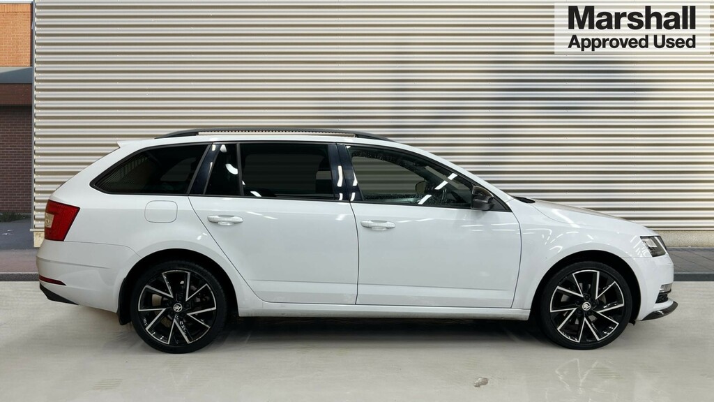 Skoda Octavia Octavia 2.0 Tdi Sport Line White #2