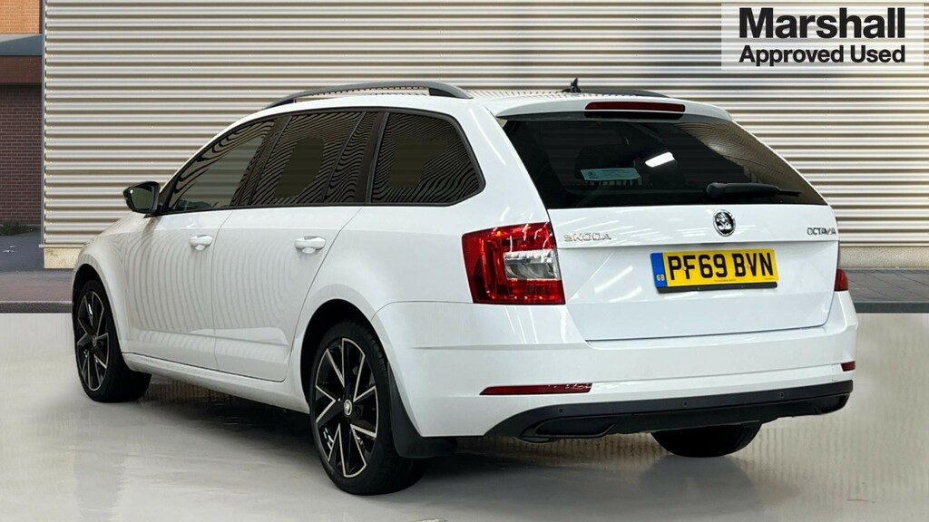 Skoda Octavia Octavia 2.0 Tdi Sport Line White #5