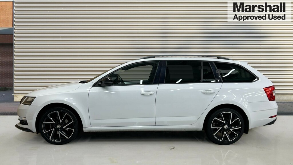 Skoda Octavia Octavia 2.0 Tdi Sport Line White #6