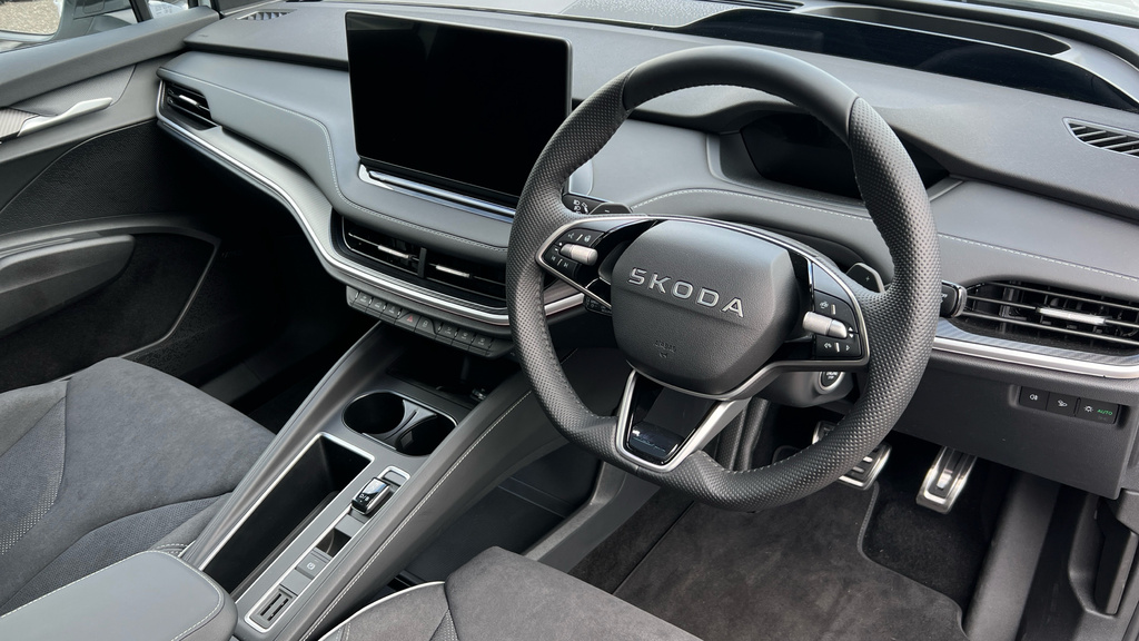 Skoda ENYAQ Enyaq 210Kw 85 Sportline 82Kwh White #6