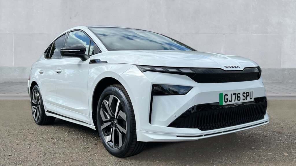 Skoda ENYAQ Enyaq 210Kw 85 Sportline 82Kwh White