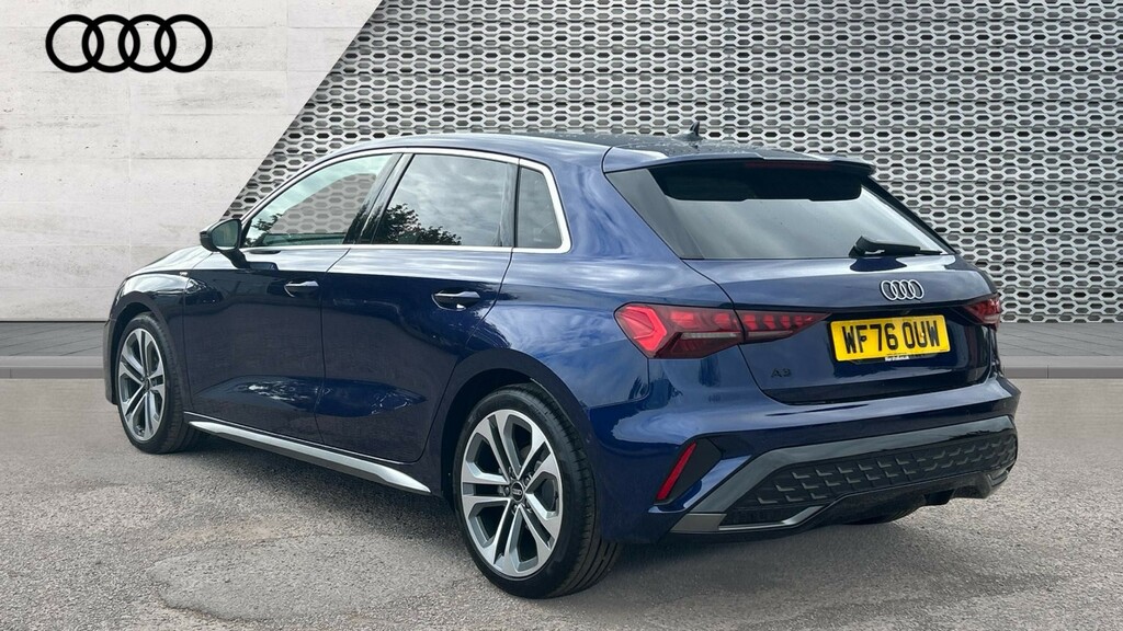 Audi A3 A3 2.0 Tdi 150 S Line S Tronic Tech Pack Blue #3