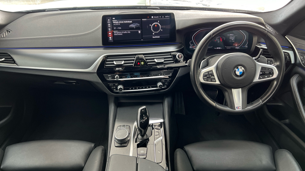 BMW 5 Series 520I Mht M Sport Step Blue #6