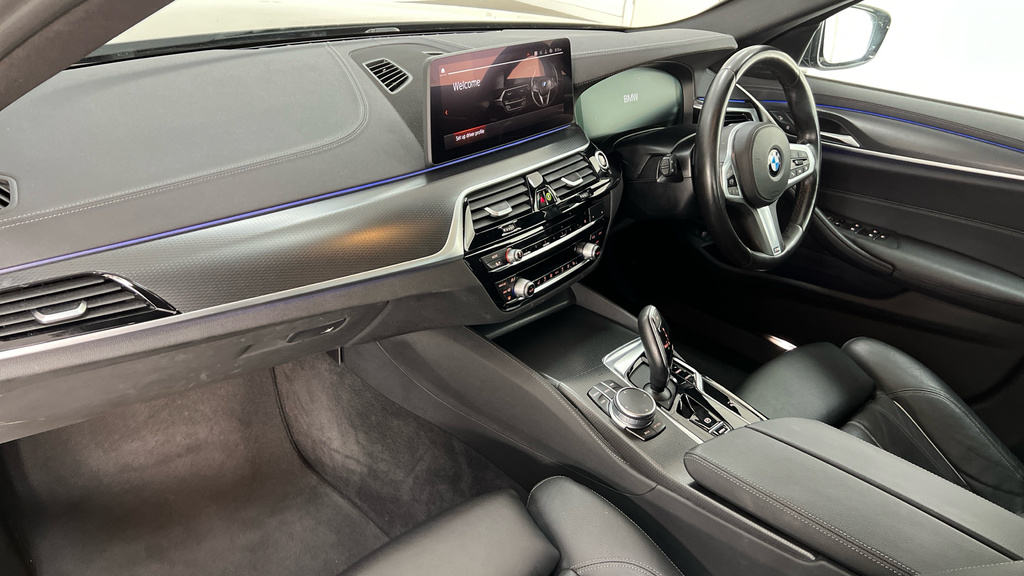 BMW 5 Series 520I Mht M Sport Step Blue #5
