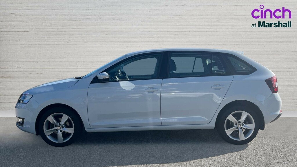 Skoda Rapid Spaceback Rapid Spaceback 1.0 Tsi 95 Se Tech Dsg White #6