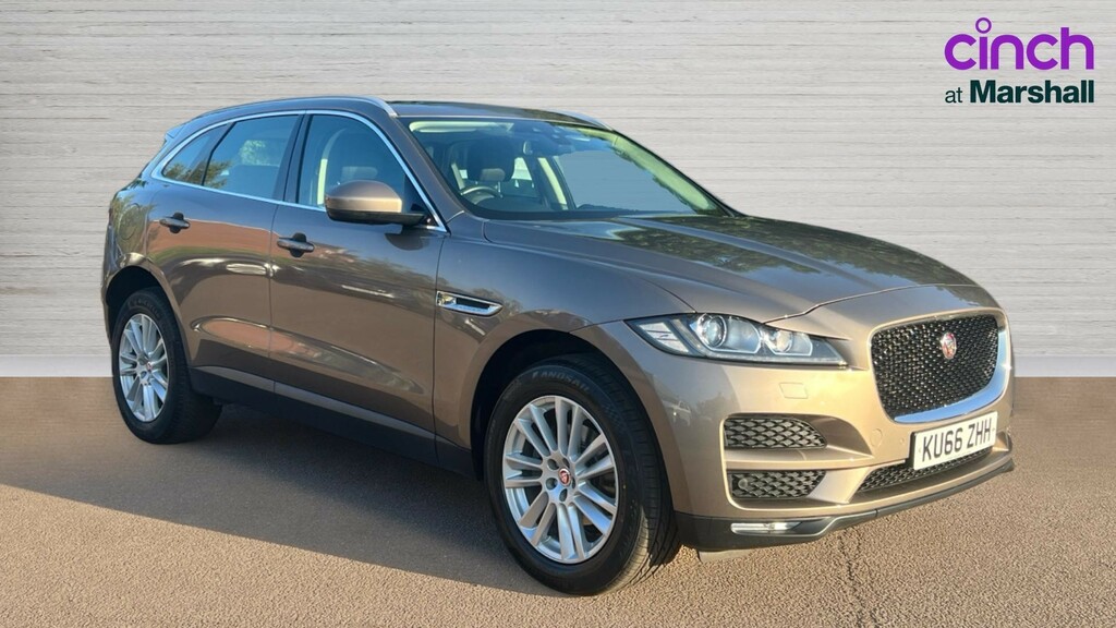 Jaguar F-Pace F-pace 2.0D Portfolio Awd Brown
