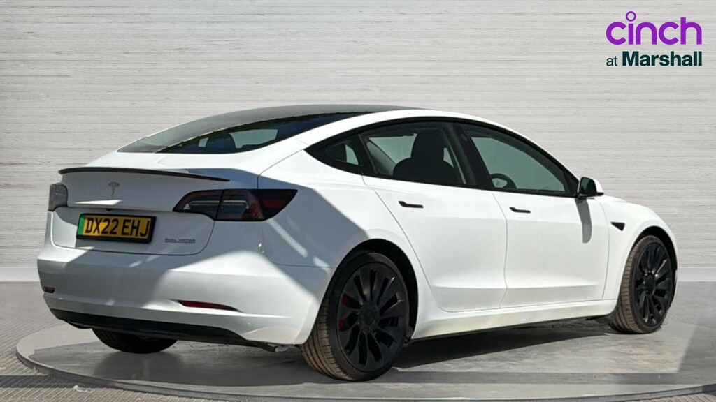 Tesla Model 3 Model 3 Performance Awd Performance Upgrade White #3