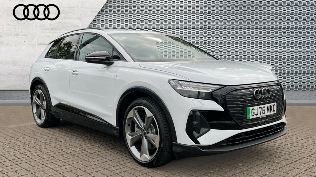 Audi Q4 E Tron Q4 210Kw 45 82Kwh Black Edition White