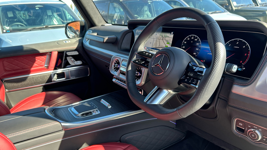 Mercedes-Benz G Class G Class G450d Amg Line Premium Plus 9G-tronic Black #3
