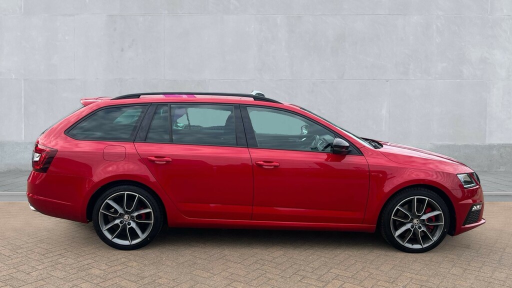 Skoda Octavia Octavia 2.0 Tsi Vrs Dsg Red #4