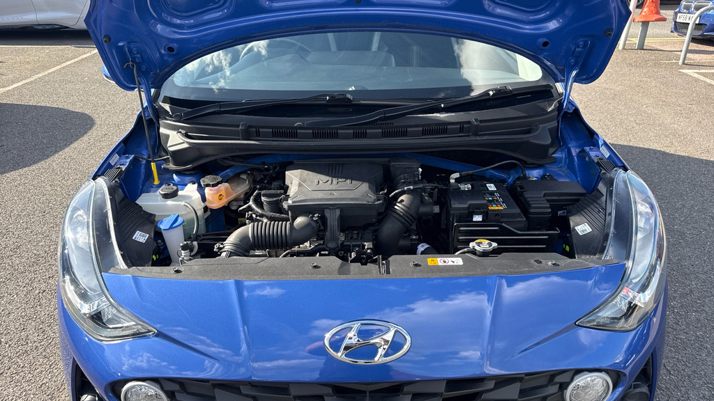 Hyundai I10 I10 Premium Mpi Blue #16