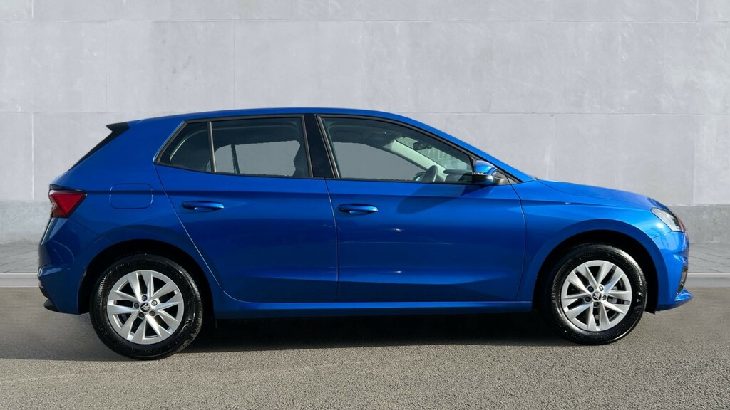 Skoda Fabia Fabia 1.0 Tsi Se Edition Blue #4