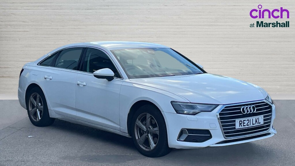Audi A6 Saloon A6 40 Tfsi Sport S Tronic Tech Pack White