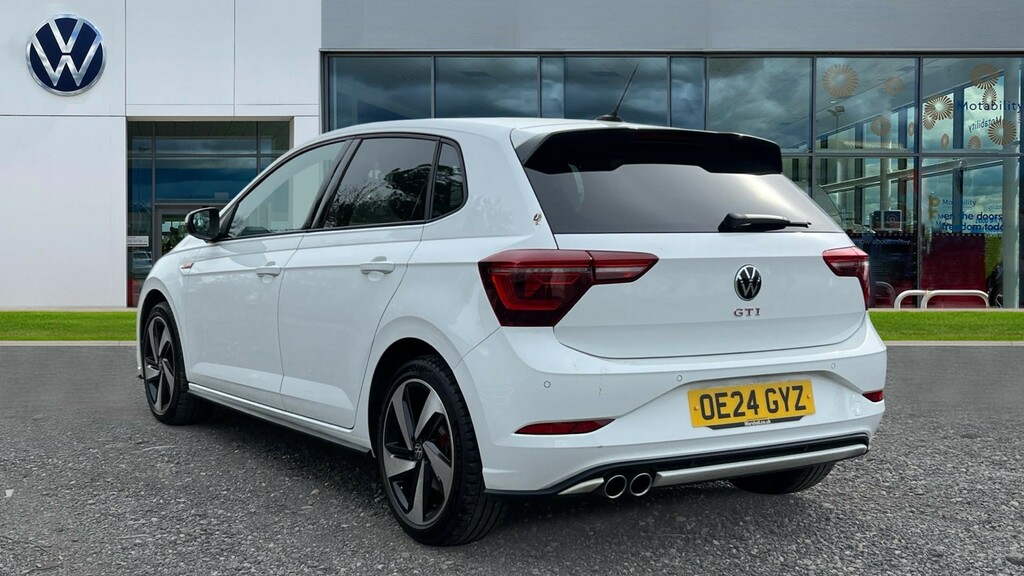 Volkswagen Polo Polo 2.0 Tsi Gti Dsg White #3