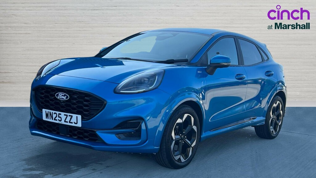 Ford Puma 1.0 Ecoboost Hybrid Mhev St-line Dct Sync 4 Blue #7