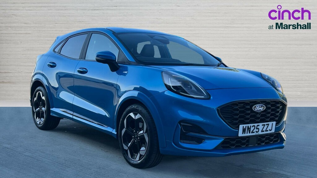 Ford Puma Puma 1.0 Ecoboost Hybrid Mhev 155 St-line X Dct Blue