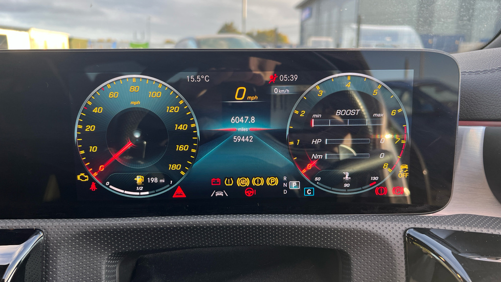 Mercedes-Benz CLA Class Cla 220 D Amg Line Coupe Black #13