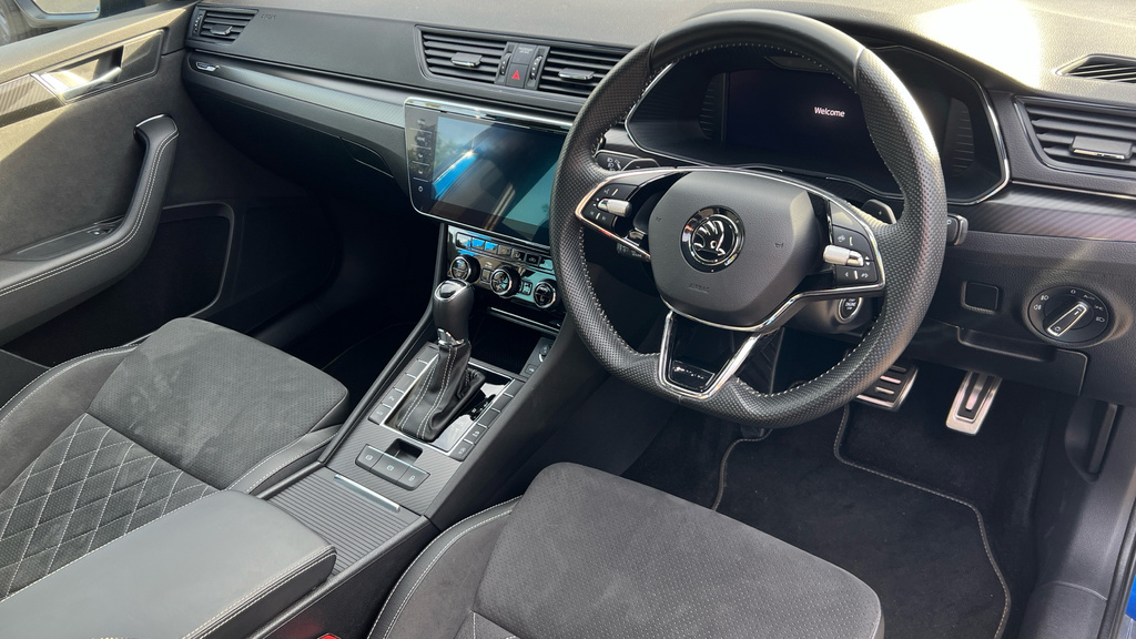 Skoda Superb Superb 1.5 Tsi Sport Line Plus Dsg Blue #6